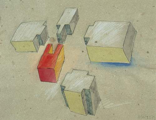 Architekturprojekt, Skizze