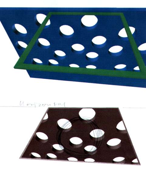Skizzenblatt zu "Riese"