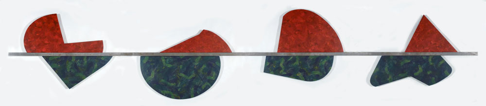 Horizont: Vier Kegel